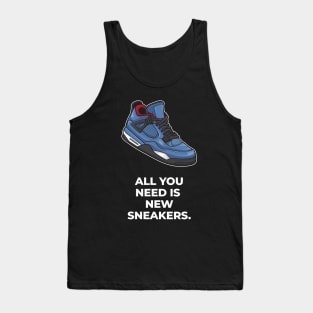 AJ 4 Retro Jack Sneaker Tank Top